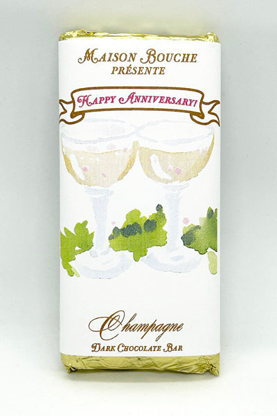 Anniversary Champagne Chocolate Bar (Brut)