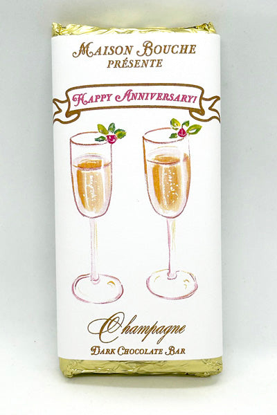 Anniversary Champagne Chocolate Bar (Festive)