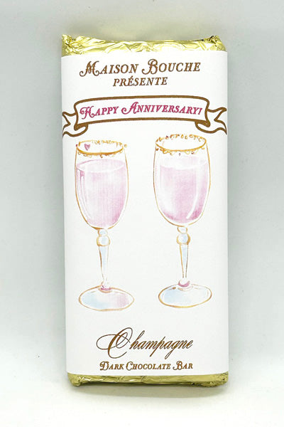 Anniversary Champagne Chocolate Bar (Rosé)