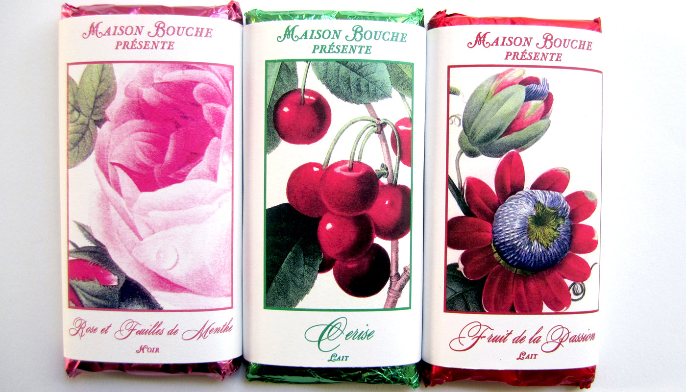 Maison Bouche Botanical Chocolate Bars