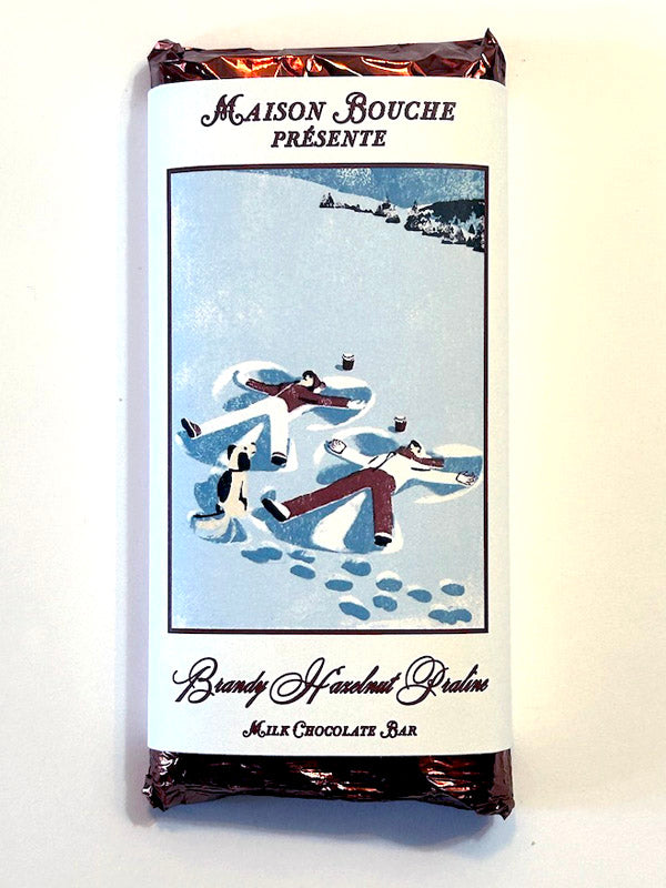Brandy Hazelnut Praline Vintage Label Bar