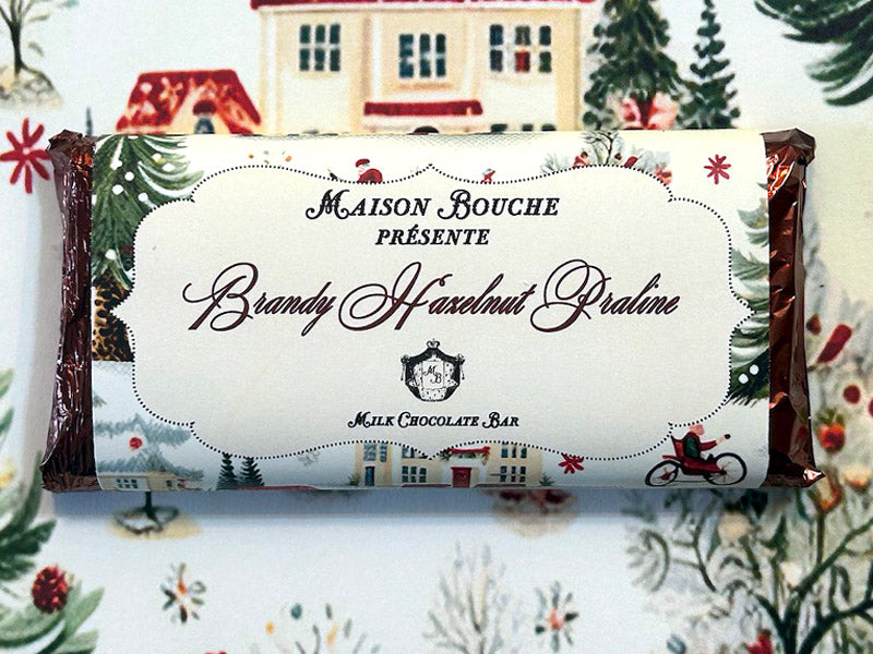 Brandy Hazelnut Praline Eclectic Holiday Bar