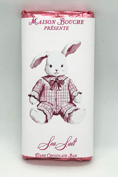 Baby Girl Sea Salt Chocolate Bar (Bunny Toy)