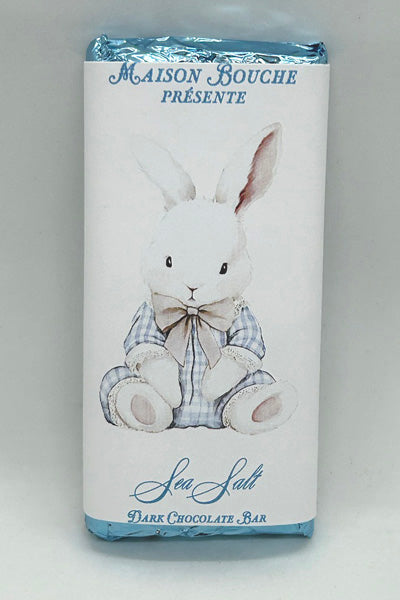 Baby Boy Sea Salt Chocolate Bar (Bunny Toy)