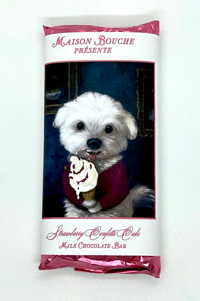 Strawberry Confetti Cake Animal Bar