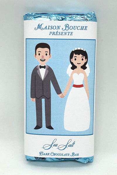 "Love is Fun for Everyone" Wedding Couple Sea Salt Bar #3