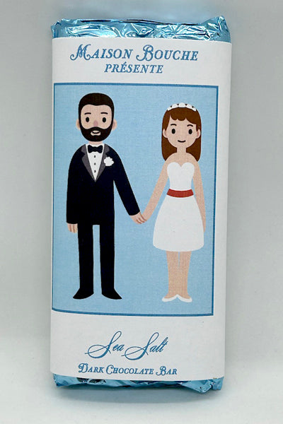"Love is Fun for Everyone" Wedding Couple Sea Salt Bar #5