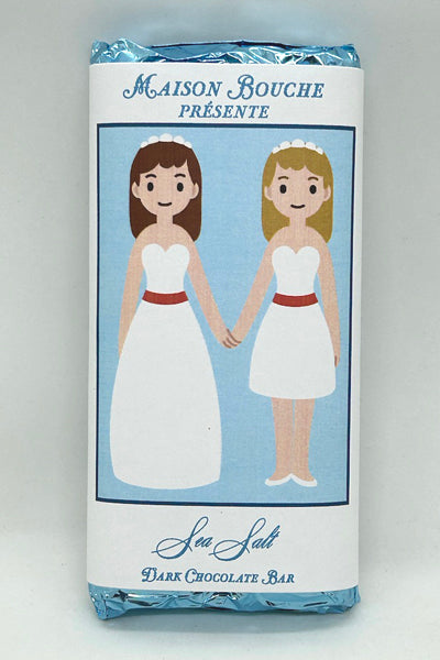 "Love is Fun for Everyone" Wedding Couple Sea Salt Bar #6