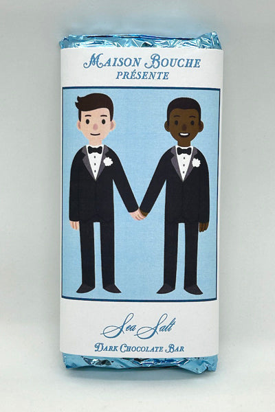 "Love is Fun for Everyone" Wedding Couple Sea Salt Bar #7