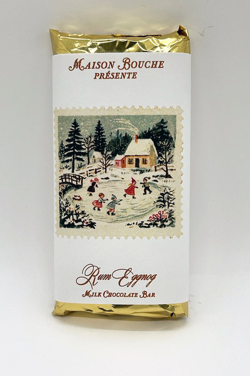 Rum Eggnog Holiday Bar