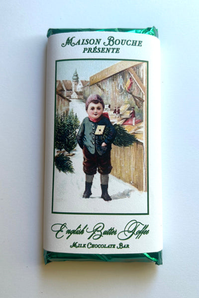 English Butter Toffee Holiday Bar