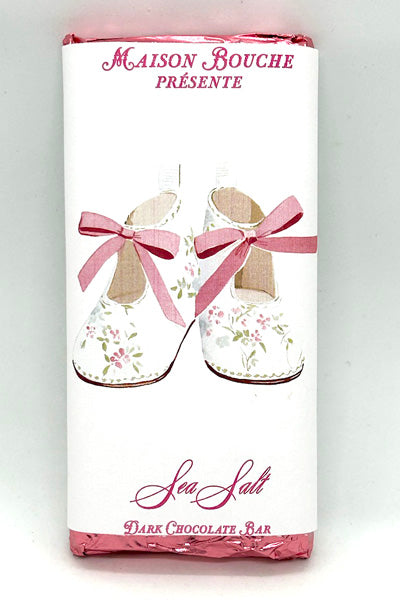 Baby Girl Sea Salt Chocolate Bar (Floral Shoes)