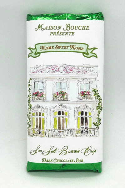 Housewarming Sea Salt Brownie Chocolate Bar (Paris Chic)