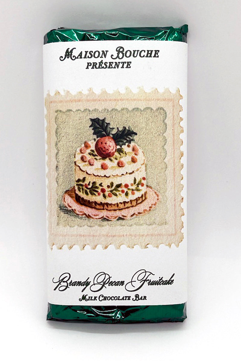 Brandy Pecan Fruitcake Holiday Bar
