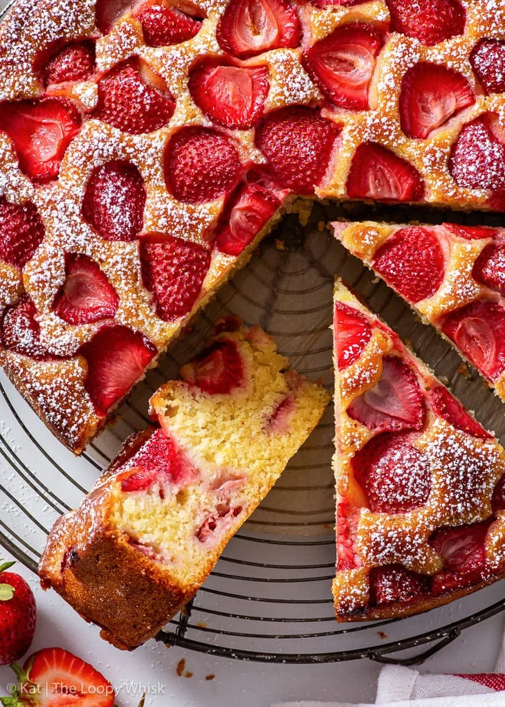 Gluten-Free Strawberry Cake