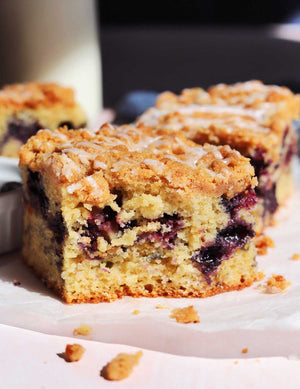 Blueberry & Blackberry Coffee Cake