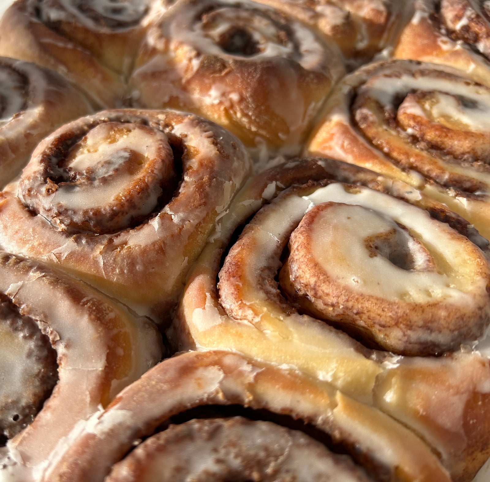 Cinnamon Rolls with Vanilla Bean Icing