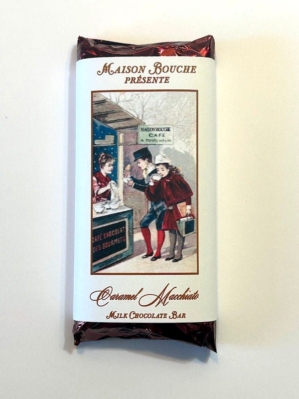 Caramel Macchiato Vintage Label Bar