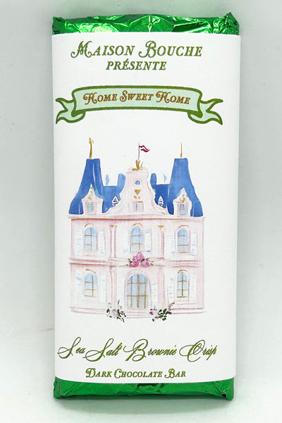 Housewarming Sea Salt Brownie Chocolate Bar (Pink Chateau)