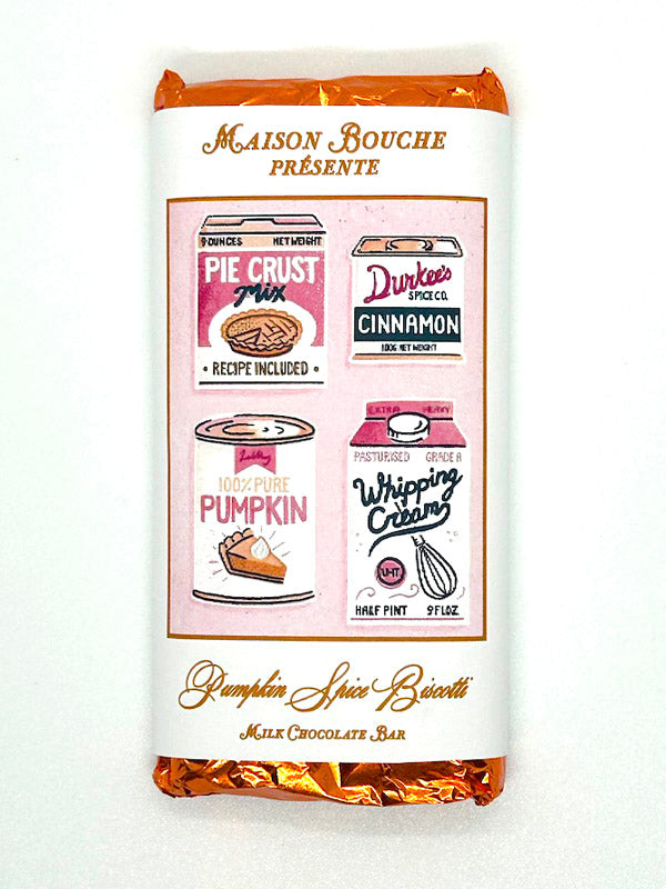 Pumpkin Spice Biscotti Holiday Bar