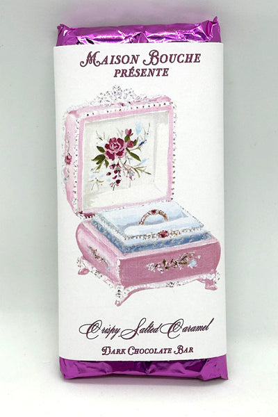 Wedding Rings Crispy Salted Caramel Bars (Rococo)