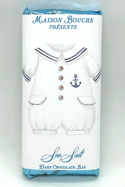 Baby Boy Sea Salt Chocolate Bar (Sailor Romper)