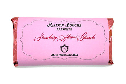 Strawberry Almond Granola Chocolate Bar