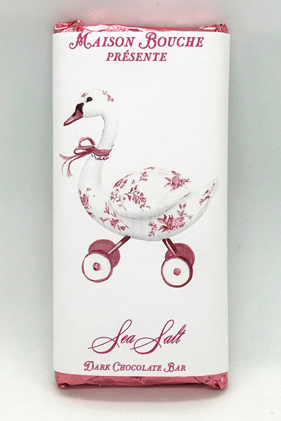 Baby Girl Sea Salt Chocolate Bar (Swan Toy)