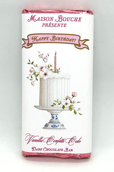 Birthday Cake Vanilla Confetti Cake Bar (Tall Cake)