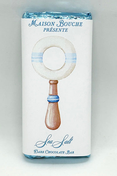 Baby Boy Sea Salt Chocolate Bar (Sailor Teething Ring)