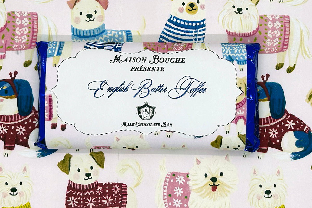 English Butter Toffee Eclectic Holiday Bar