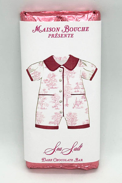 Baby Girl Sea Salt Chocolate Bar (Toile PJs)