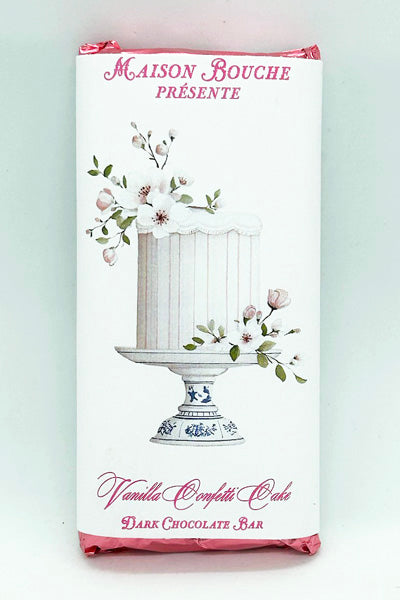 Wedding Cake Vanilla Confetti Cake Bar (Elegant)
