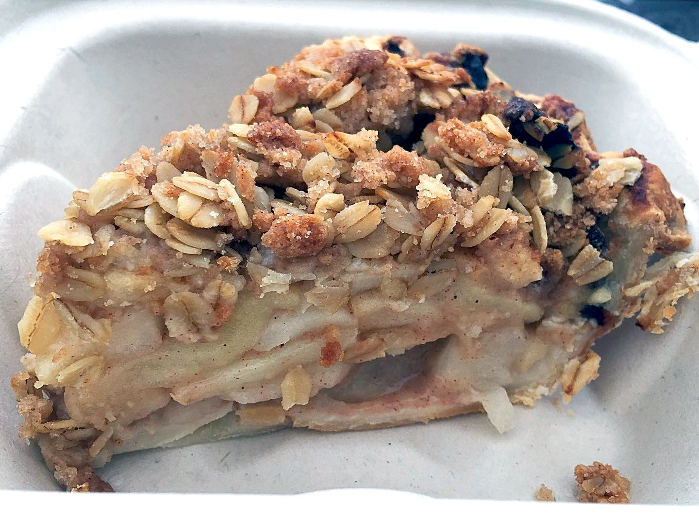 Gluten-Free Apple Crumble Pie Slices