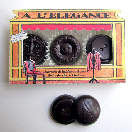 La Boutique de l'Elegance (Dress Shop) with Sea Salt Chocolate Buttons