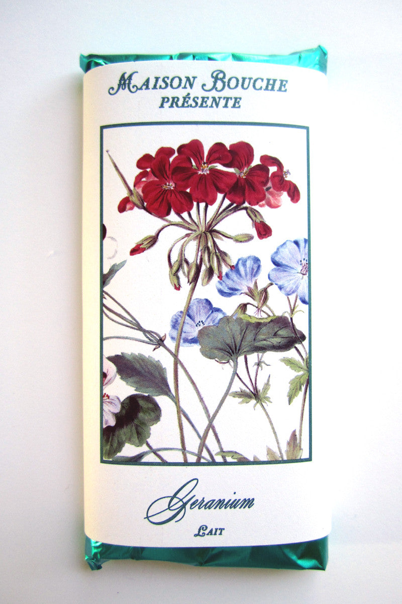 Geranium Botanical Chocolate Bar