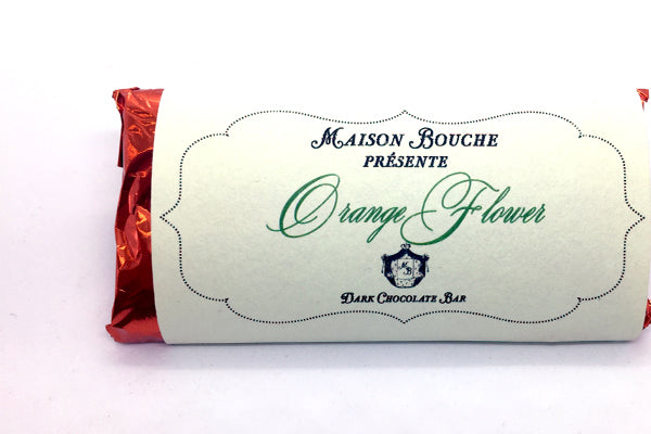 Orange Flower Chocolate Bar