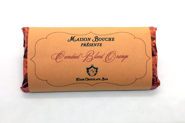 Candied Blood Orange Chocolate Bar