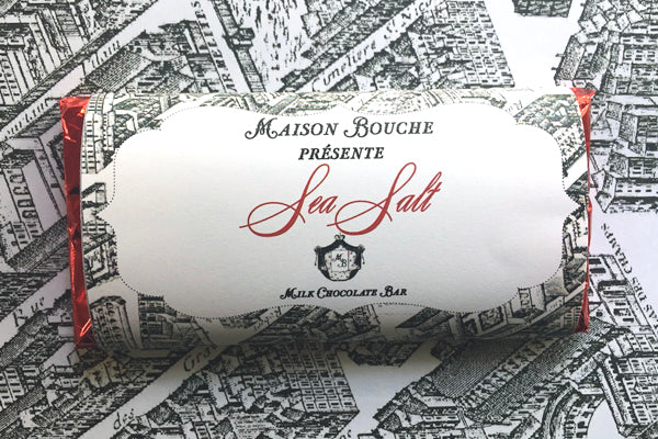Sea Salt Paris Map Label Bar