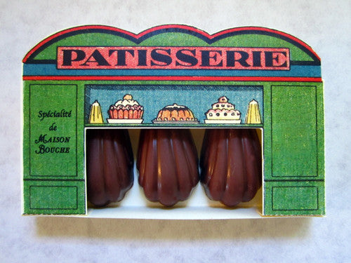 Patisserie Boutique with Coffee Brownie Crisp Madeleines