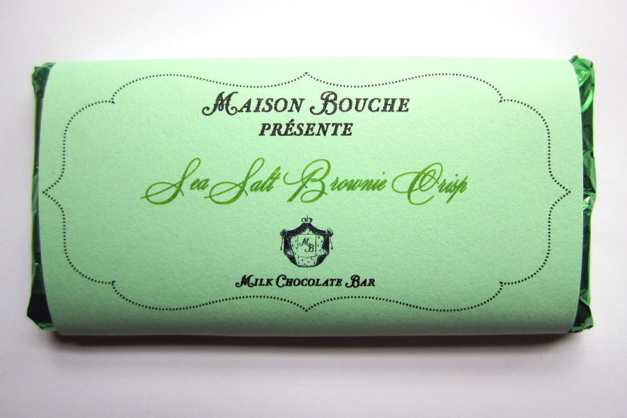 Sea Salt Brownie Crisp Chocolate Bar