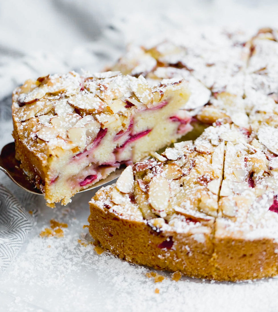 Gluten-Free Strawberry Buttermilk Almond Cake